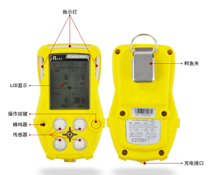 R40型多合一气体检测仪